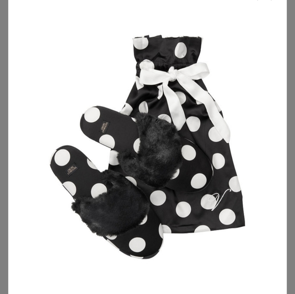 VICTORIA'S SECRETSignature Satin Slippers - Picture 2 of 2